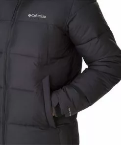 Beste Verkoop 🔥 Columbia Pike Lake Hooded Jacket Outdoorjas Mannen - Black ✔️ -Kamperen-outdoor Verkoopwinkel 550x619