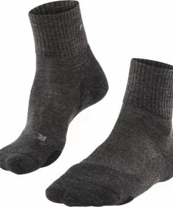 Top 10 ✨ FALKE TK2 Explore Wool Short Wandelsokken Anti-Bubbel Dik Sneldrogend Merinowol Grijs Dames Sportsokken - Maat 42-43 💯