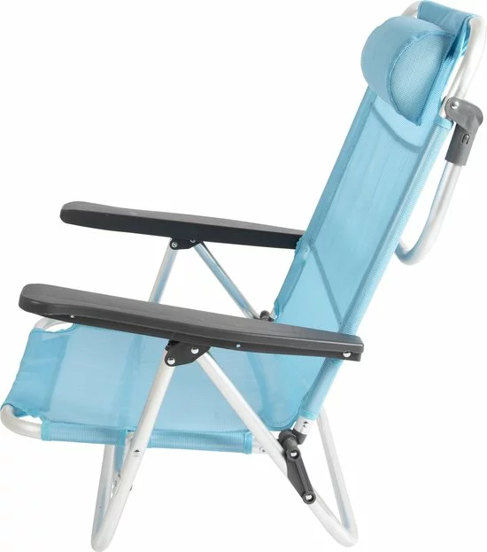 Groothandel π Bo-Camp Beach Chair - Monaco - Aluminium - Blauw β 6 Groothandel π Bo-Camp Beach Chair - Monaco - Aluminium - Blauw β - Afbeelding 6