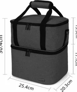 Top 10 ⭐ Luxja Melkpomp Opbergtas Voor Werkende Moeders, Tas Voor Melktransport Biedt Ruimte Voor Melkpompen En Koeltas (goed Geschikt Voor Spectra Melkpomp En Medela Koeltas), Zwart 🔥 -Kamperen-outdoor Verkoopwinkel 550x628