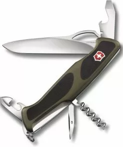 Coupon 🛒 Victorinox RangerGrip 61 Zakmes 11 Functies Groen/Zwart 🛒