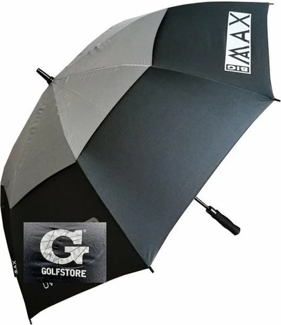 Korting π BigMax BIG MAX AQUA UV GOLF PARAPLU GOLFSTORE ZWART ZILVER π 1 Korting π BigMax BIG MAX AQUA UV GOLF PARAPLU GOLFSTORE ZWART ZILVER π