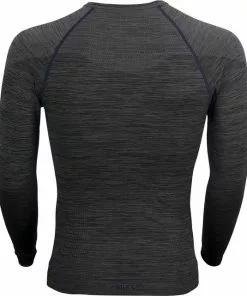 Beste Pirce 🎁 Avento Thermoshirt Superior - Mannen - Zwart/Donkerblauw - Maat S ✔️ -Kamperen-outdoor Verkoopwinkel 550x641