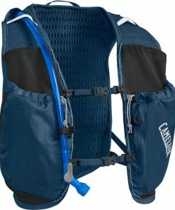 Beste deal 👍 CamelBak 👩 Women's Circuit Vest - Drinkrugzak - 1,5 L / 3,5 L - Blauw / Zilver (Gibraltar Navy / Silver) ⌛