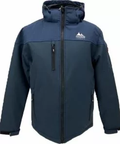 Korting ⭐ Nordberg BARAK Winterjas - Heren - Blauw - Maat L 👍