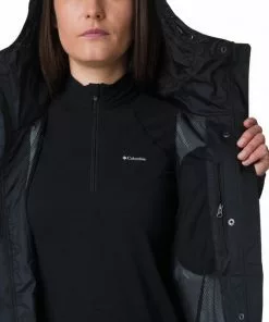 Hete verkoop 👍 Columbia Splash A Little II Outdoorjas Dames Waterdicht - Jassen Dames Zwart - Maat M ✔️ -Kamperen-outdoor Verkoopwinkel 550x646 5