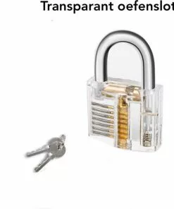Korting ✨ GLD Lockpick Set Met Oefenslot -Professioneel 17 Delig Met Opbergmap, Lock Pick Tools Voor Beginners En Professionals 😀 -Kamperen-outdoor Verkoopwinkel 550x646 7