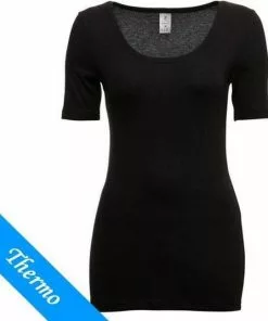 Uitgang 🎁 Ten Cate Thermo 👩 Women T-shirt - Dames Thermo T-shirt Korte Mouw - Zwart - Maat: L 🔔 -Kamperen-outdoor Verkoopwinkel 550x648 3