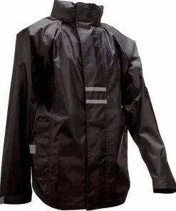 Aanbiedingen 🔥 Ralka Regenjack - Junior - Zwart - 128 ⭐