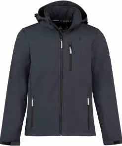 Top 10 🛒 BJØRNSON DAG Softshell Jas 4 Seizoenen Heren - Winddicht - Fleece Gevoerd - Waterafstotend - Ademend - Outdoor Herenjas - Rits Zakken - Tussenjas - Maat 6XL - Donkerblauw ✔️