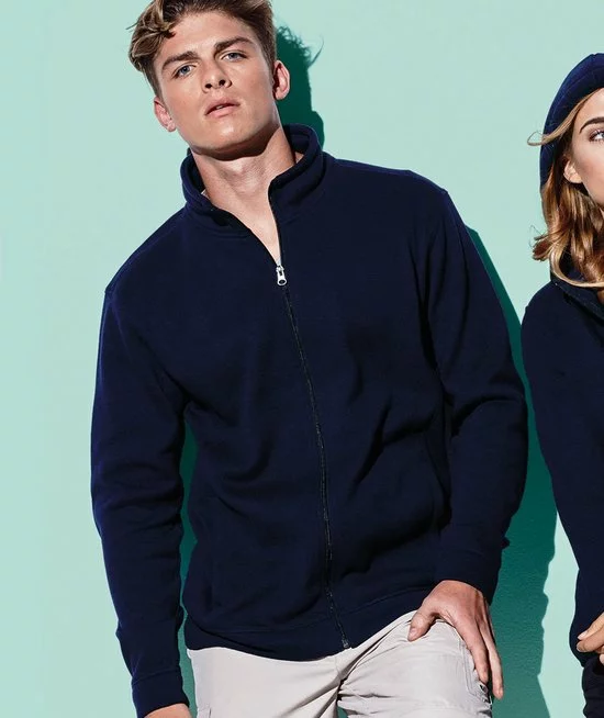 Gloednieuw π Stedman Fleece Vest Premium Marineblauw Melange Gemêleerd Voor Heren - Outdoorkleding Wandelen/kamperen - Vesten/jacks Herenkleding XL π 2 Gloednieuw π Stedman Fleece Vest Premium Marineblauw Melange Gemêleerd Voor Heren - Outdoorkleding Wandelen/kamperen - Vesten/jacks Herenkleding XL π - Afbeelding 2