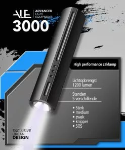 Nieuw 💯 ALE URBAN Zaklamp - 1200 Lumen - 1200 MAH Ingebouwde Batterij - Perfecte Zaklamp Voor Thuis 👏 -Kamperen-outdoor Verkoopwinkel 550x660 18