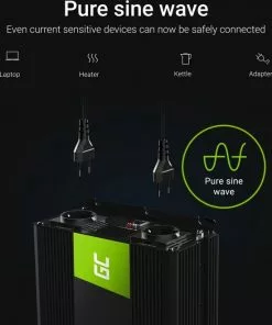 Korting 😉 GREEN CELL Omvormer 24V Naar 230V Zuivere Sinusgolf 2000W. 👍 -Kamperen-outdoor Verkoopwinkel 550x660 9