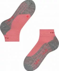 Gloednieuw 🥰 FALKE TK5 Wander Short Wandelsokken Kort Zacht Thermisch Anti-blaar Antizweet Zonder Motief Met Elastische Boord Admend Merinowol Rood Dames Sportsokken - Maat 39-40 🌟 -Kamperen-outdoor Verkoopwinkel 550x667 6