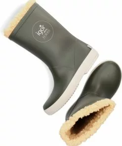 Flash-uitverkoop 😀 Igor - Regenlaarzen Voor Kinderen - Splash Nautico Borreguito - Kakigroen - Maat 33EU 😀 -Kamperen-outdoor Verkoopwinkel 550x669 5