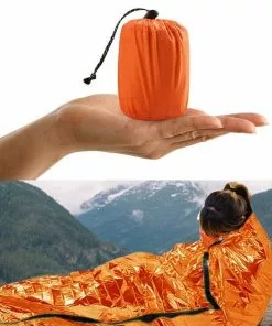 Coupon β€οΈ A.K.A. Survival-slaapzak, Noodbivakzak Noodreddingsdeken Herbruikbaar Prepper Oekraïne Ramp Doomsday β