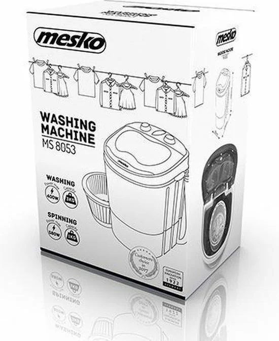 Aanbiedingen 🔥 Mesko MS 8053 Mini Wasmachine ❤️ 5 Aanbiedingen 🔥 Mesko MS 8053 Mini Wasmachine ❤️ - Afbeelding 5