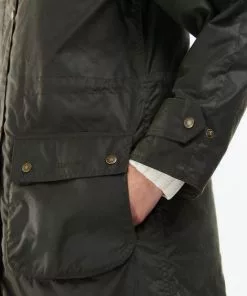 Promo ✔️ Barbour Long Cannich Wax Jacket LWX1264 OL71 12 ⌛ 15 Promo ✔️ Barbour Long Cannich Wax Jacket LWX1264 OL71 12 ⌛ -Kamperen-outdoor Verkoopwinkel 550x672 6