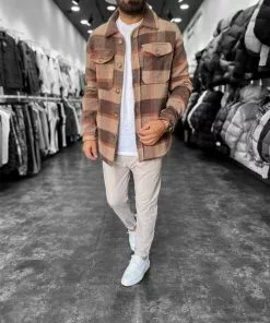 Aanbiedingen ❤️ Merkloos Gebreide Vesten Voor Heren Met Lange Mouwen Top Trui Casual Hoge Kraag Grote Warm Mens Streetwears -XXL ✨