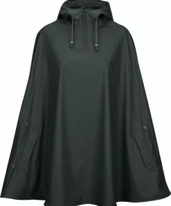 Hete verkoop ✨ Ralka Regenponcho Senior - Sizzle - Donkergroen - L/XL 😀