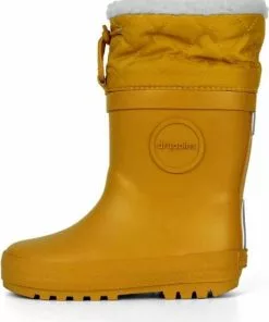 Promo 🌟 Druppies Regenlaarzen Gevoerd - Winter Boot - Geel - Maat 24 🔔