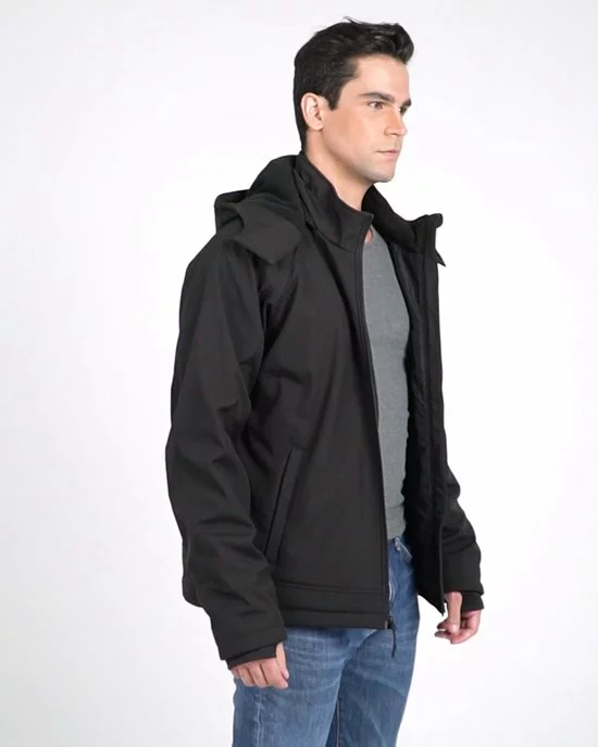 Beste deal 🥰 Sailwind Verwarmde Jas / Soft Shell / Heren / Zwart Incl. Powerbank ⭐ 2 Beste deal 🥰 Sailwind Verwarmde Jas / Soft Shell / Heren / Zwart Incl. Powerbank ⭐ - Afbeelding 2