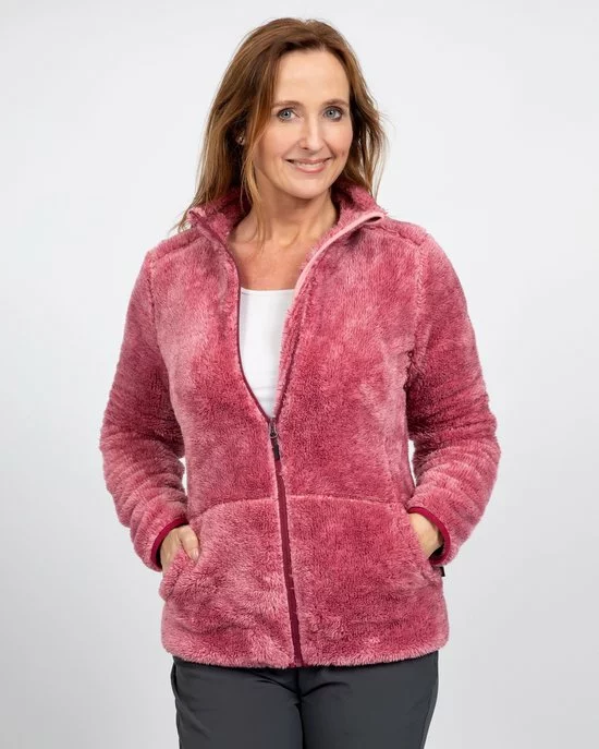 Beste Pirce π Life-Line - Whitney Fleece Dames - Roze - Outdoorvest - Fleece Roze - Maat 44 π 2 Beste Pirce π Life-Line - Whitney Fleece Dames - Roze - Outdoorvest - Fleece Roze - Maat 44 π - Afbeelding 2