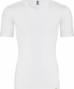 Kopen 😍 Ten Cate Thermo Men V-neck - Heren Thermo T-shirt V-hals - Wit - Maat: XXL 😀