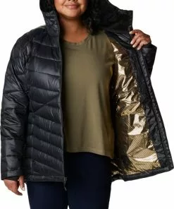 Goedkoop 💯 Columbia Joy Peak - Jassen Dames Winter - Outdoorjas - Zwart - Maat M ⌛ -Kamperen-outdoor Verkoopwinkel 550x690 1