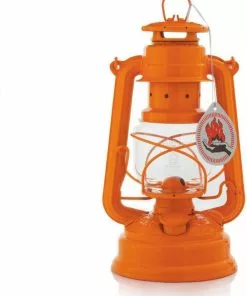 Goedkoop 🎁 Feuerhand - 276 - Olielamp - Stormlantaarn – Oranje 👍