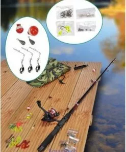 Gloednieuw 😍 HI Telescopische Vis Hengel Set ✔️