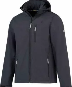 Top 10 🛒 BJØRNSON DAG Softshell Jas 4 Seizoenen Heren - Winddicht - Fleece Gevoerd - Waterafstotend - Ademend - Outdoor Herenjas - Rits Zakken - Tussenjas - Maat 6XL - Donkerblauw ✔️ -Kamperen-outdoor Verkoopwinkel 550x699 1