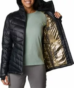 Goedkoop 💯 Columbia Joy Peak - Jassen Dames Winter - Outdoorjas - Zwart - Maat M ⌛ -Kamperen-outdoor Verkoopwinkel 550x701