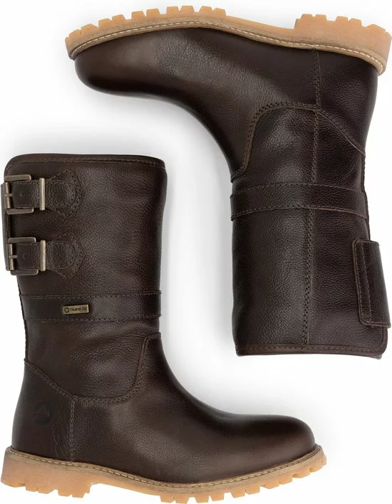 Begroting π Travelin' Bregenz Dames Leren Outdoorlaarzen - Waterdicht & Ademend - Vibram Zool - Wandellaarzen - Donkerbruin Leer - Maat 38 π 4 Begroting π Travelin' Bregenz Dames Leren Outdoorlaarzen - Waterdicht & Ademend - Vibram Zool - Wandellaarzen - Donkerbruin Leer - Maat 38 π - Afbeelding 4