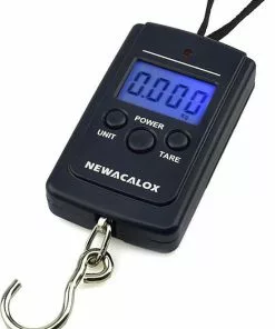 Coupon 🤩 Newacalox Digitale Weegschaal Met LCD Scherm 10g Tot 40kg - Hangweegschaal - Vis Weegschaal - Kofferweegschaal - Kofferweger - Bagageweger 😍