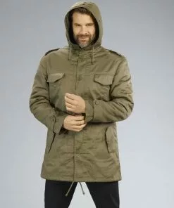 Hete verkoop 🔔 Brandit Parka, Olijfgroen, Maat L 😉 -Kamperen-outdoor Verkoopwinkel 550x708 5