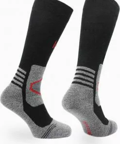 Groothandel 🔔 Norfolk - Wintersokken - %60 Merinowol - Met Gezoneerde Specifieke Dempende Warme Sokken - Wandelsokken - Zwart - 43-46 - Orlando 🎉