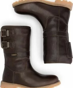 Hete verkoop 🥰 Travelin' Bregenz Dames Leren Outdoorlaarzen - Waterdicht & Ademend - Vibram Zool - Wandellaarzen - Donkerbruin Leer - Maat 41 🌟 -Kamperen-outdoor Verkoopwinkel 550x708 9