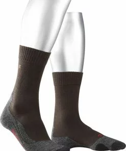 Korting 🥰 FALKE TK2 Explore Wandelsokken Warm Winter Zacht Thermisch Ademend Anti-blaar Antizweet Zonder Motief Met Elastische Boord Merinowol Grijs Heren Sportsokken - Maat 39-41 ⌛ -Kamperen-outdoor Verkoopwinkel 550x710 6