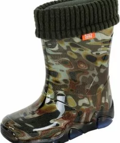Promo 🌟 Groene Camo Regenlaarzen Moro DEMAR MAAT 20-21 EU ⌛ -Kamperen-outdoor Verkoopwinkel 550x710 7