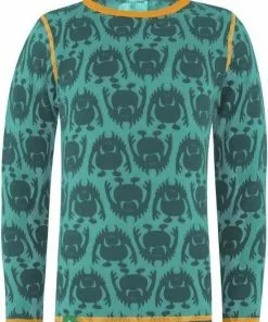 Flash-uitverkoop 🛒 Vossatassar Monster 👚 Shirt Merino Wol - Groen 💯