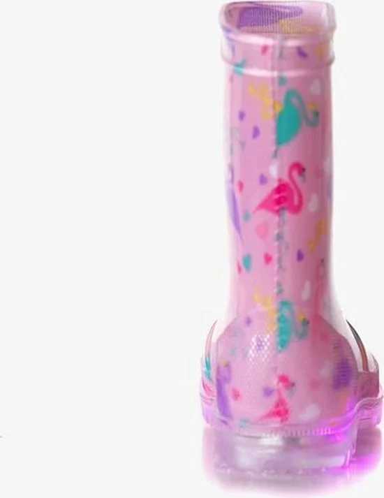 Promo π₯ Scapino Kinder Regenlaarzen Flamingo Met Lichtjes - Roze - Maat 24 𧨠4 Promo π₯ Scapino Kinder Regenlaarzen Flamingo Met Lichtjes - Roze - Maat 24 𧨠- Afbeelding 4