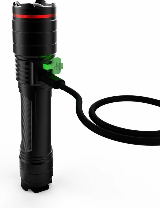 Beste Verkoop π Nebo RedLine Red X Oplaadbare Tactical LED Zaklamp + Holster Militaire Waterdicht Oplaadbaar Werklamp Garage Lamp π― 7 Beste Verkoop π Nebo RedLine Red X Oplaadbare Tactical LED Zaklamp + Holster Militaire Waterdicht Oplaadbaar Werklamp Garage Lamp π― - Afbeelding 7