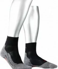 Promo 👍 FALKE TK5 Wander Short Wandelsokken Kort Zacht Thermisch Anti-blaar Antizweet Zonder Motief Met Elastische Boord Admend Merinowol Grijs Heren Sportsokken - Maat 42-43 👏 -Kamperen-outdoor Verkoopwinkel 550x719 5