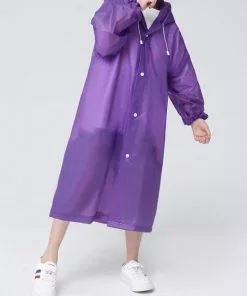 Hete verkoop 🛒 Merkloos Kinder Regenjas Met Capuchon Paars (7-10 Jaar) - Licht Gewicht - Opvouwbaar - Pocket Size - Reizen - Meisjes - Jongens Regenjas 🛒 -Kamperen-outdoor Verkoopwinkel 550x720 3