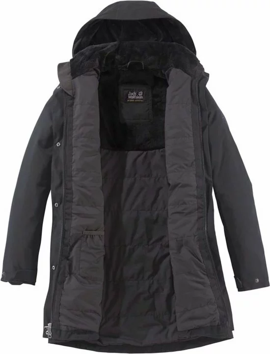 Hete verkoop 🥰 Jack Wolfskin Madison Avenue Outdoorjas Dames - Phantom - Maat L 🤩 4 Hete verkoop 🥰 Jack Wolfskin Madison Avenue Outdoorjas Dames - Phantom - Maat L 🤩 - Afbeelding 4