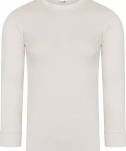 Aanbiedingen 🤩 Beeren Heren Thermo 👚 Shirt Lange Mouw - Wit - Maat XL ✨