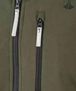 Begroting 👏 BJØRNSON DAG Softshell Jas 4 Seizoenen Heren - Winddicht - Fleece Gevoerd - Waterafstotend - Ademend - Outdoor Herenjas - Rits Zakken - Tussenjas - Maat 2XL - Olijfgroen 😍 -Kamperen-outdoor Verkoopwinkel 550x732 100