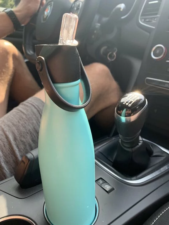 Uitgang π Wattamula Design Eco RVS Drinkfles - Lichtblauw - Extra Dop Met Rietje En Carrier - 500 Ml - Waterfles - Thermosfles - Sport π€© 3 Uitgang π Wattamula Design Eco RVS Drinkfles - Lichtblauw - Extra Dop Met Rietje En Carrier - 500 Ml - Waterfles - Thermosfles - Sport π€© - Afbeelding 3