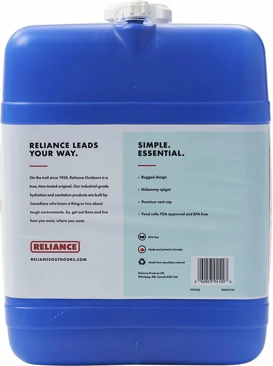 Gloednieuw π Reliance Jerrycan 'Aqua Tainer' Uitvoering 26 Liter π 3 Gloednieuw π Reliance Jerrycan 'Aqua Tainer' Uitvoering 26 Liter π - Afbeelding 3